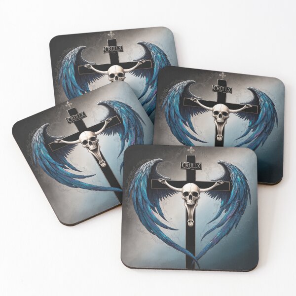 Item preview, Crucified Skull designed and sold by pleasingtees.