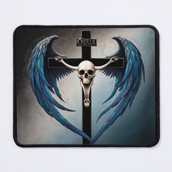 Item preview, Crucified Skull designed and sold by pleasingtees.