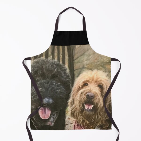 Aperçu de l'œuvre Promenade d’automne Goldendoodle créée et vendue par NathBros.