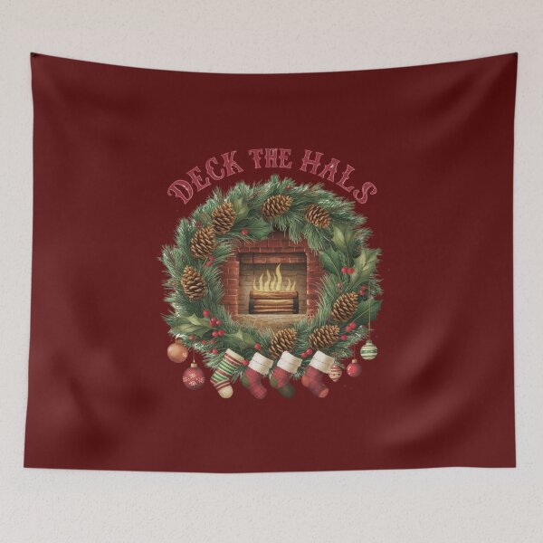 Item preview, Deck the Halls Design designed and sold by MrHStudio.