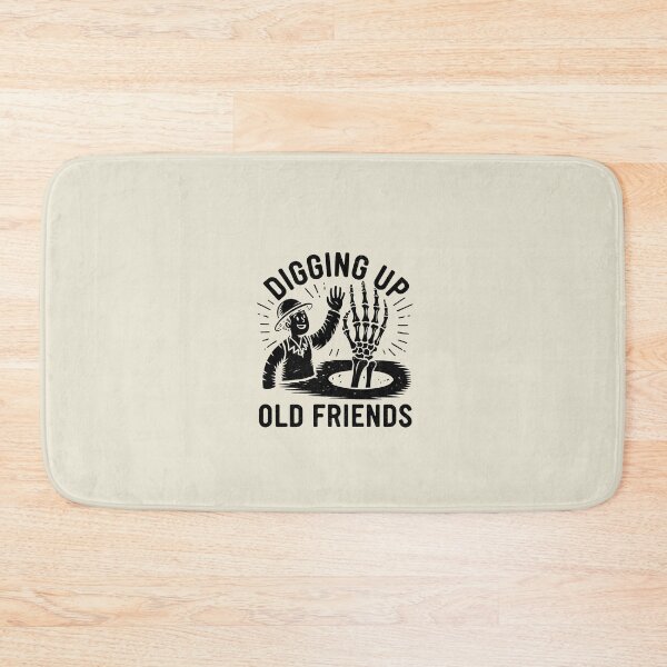 Item preview, Archaeologist high-fiving a dinosaur fossil at a dig during field work - Distressed (Archaeology Paleontology History Profession) designed and sold by CottonGarb.