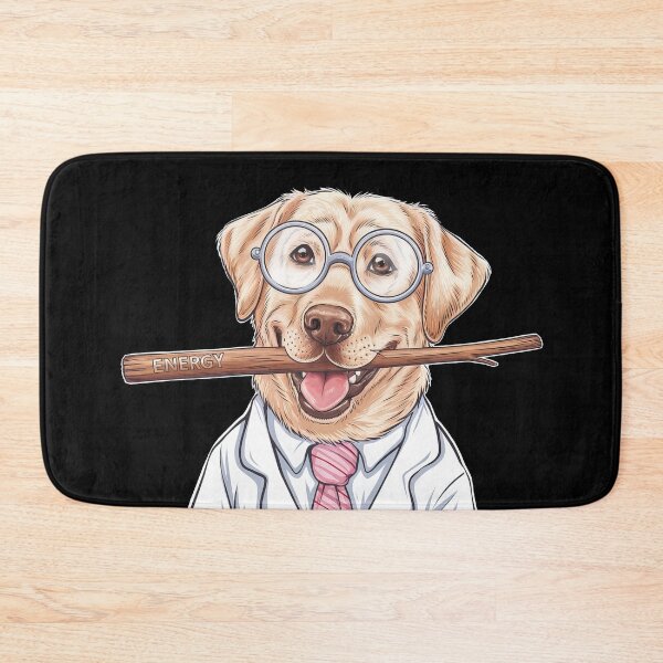 Item preview, Big Stick Labrador Energy Funny Lab Golden Retriever designed and sold by FallenStarArt.