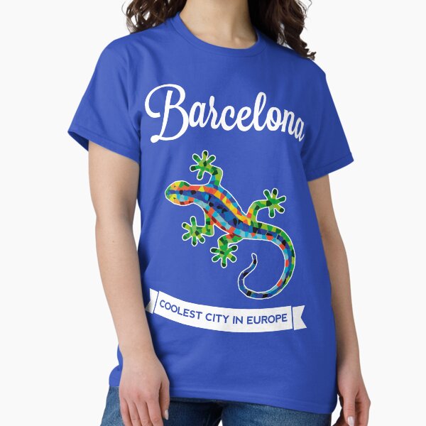Aperçu de l'œuvre BARCELONA GAUDI LIZARD (Couleurs sombres) créée et vendue par sundressed.