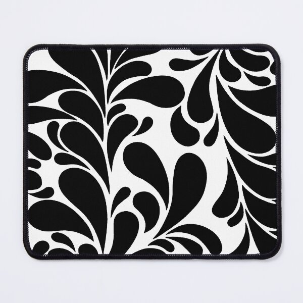 Item preview, Retro leaves - Black and white designed and sold by PamAraico.