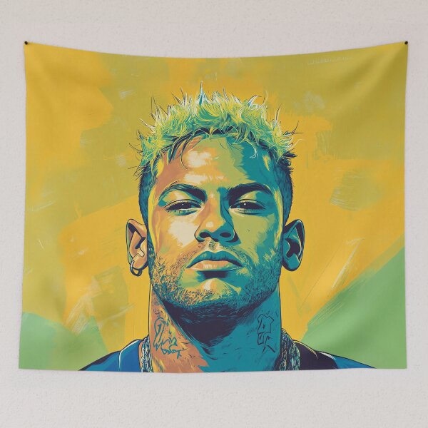 Item preview, Neymar Brazil Captain designed and sold by NahtusDesign.