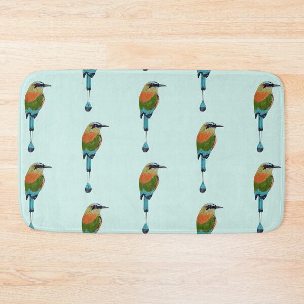 Item preview, TURQUOISE BROWED MOTMOT designed and sold by BEATRIZ ABAITUA.