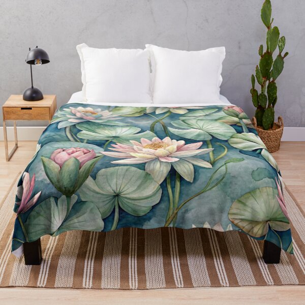 Item preview, Water lilies Pattern designed and sold by mvommen.