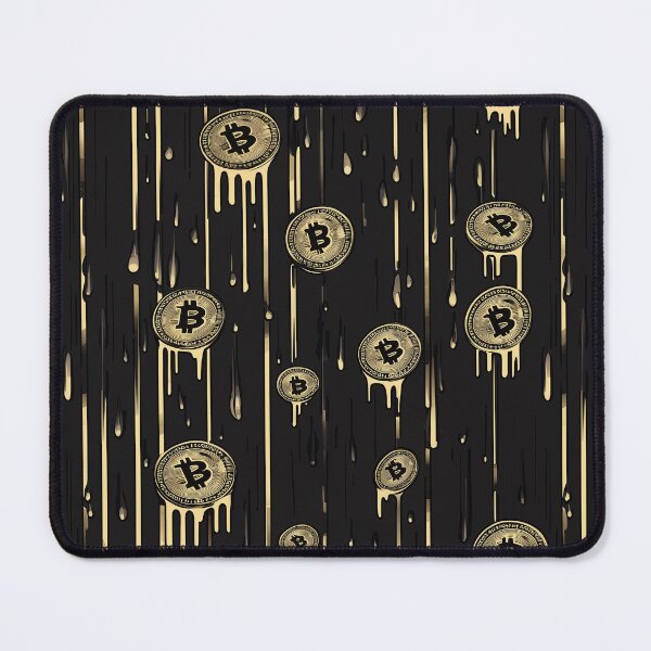 Item preview, Bitcoin Rain Crypto BTC Pattern designed and sold by sheprint.