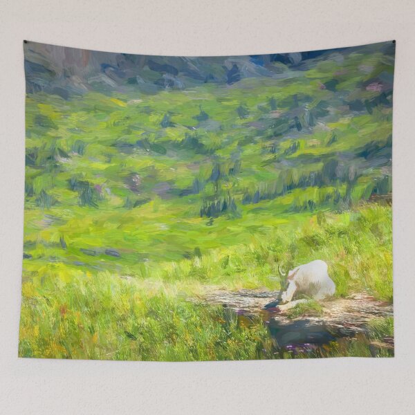 Item preview, Rocky Mountain Goat Glacier National Park X102 designed and sold by RichFrancoCars.