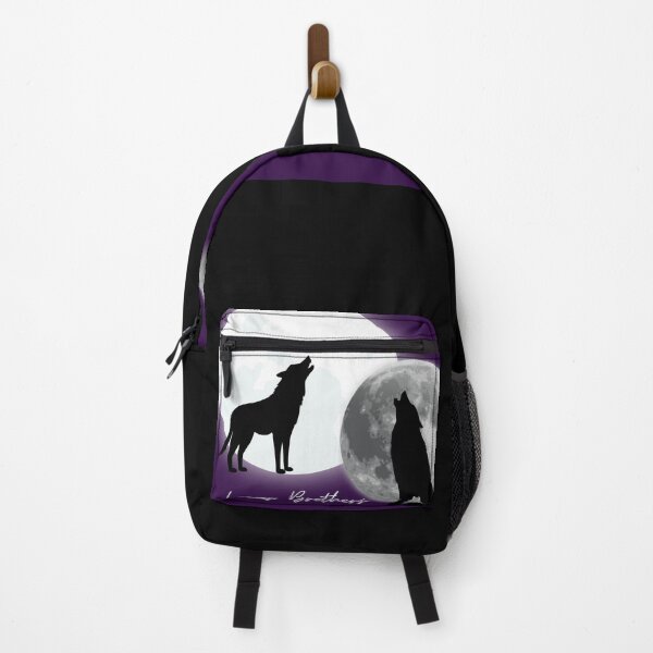 Item preview, Lunar Wolf Brothers, great gifts for anyone who feels a deep connection with nature designed and sold by aggiesArt.