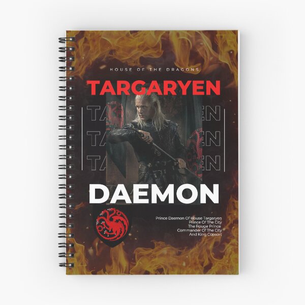 Artikelvorschau, Daemon Targaryen HOTD entworfen und verkauft von FrikiFan21.