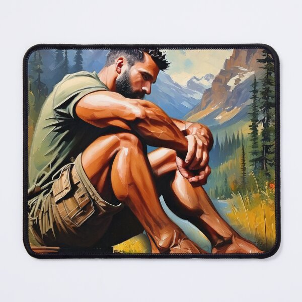 Item preview, Masculine Man designed and sold by ArtFactoryAI.