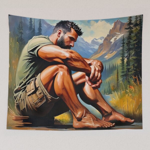 Item preview, Masculine Man designed and sold by ArtFactoryAI.