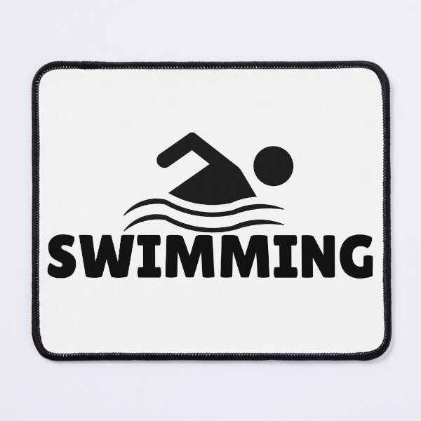 Item preview, SWIMMING (1) - BLACK designed and sold by ArtsyCity.