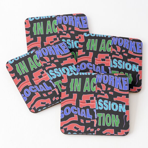 Item preview, *SOCIAL WORKER COMPASSION IN ACTION CONSCIENCE AWAKENER WALL BREAKER* designed and sold by Ralek.