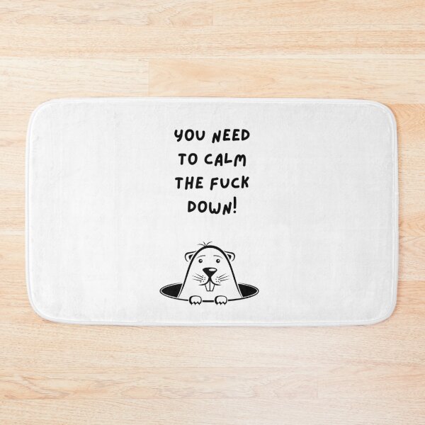 Item preview, You Need to Calm the Fuck Down - Funny Gopher Art. designed and sold by Ice Diamond Designs.