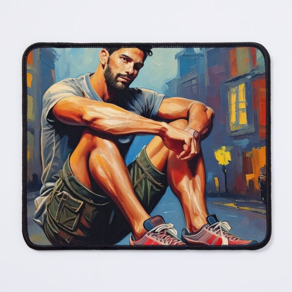 Item preview, Masculine Man designed and sold by ArtFactoryAI.