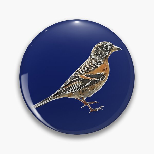 Item preview, Brambling White Alternate Design  designed and sold by designsasstultd.