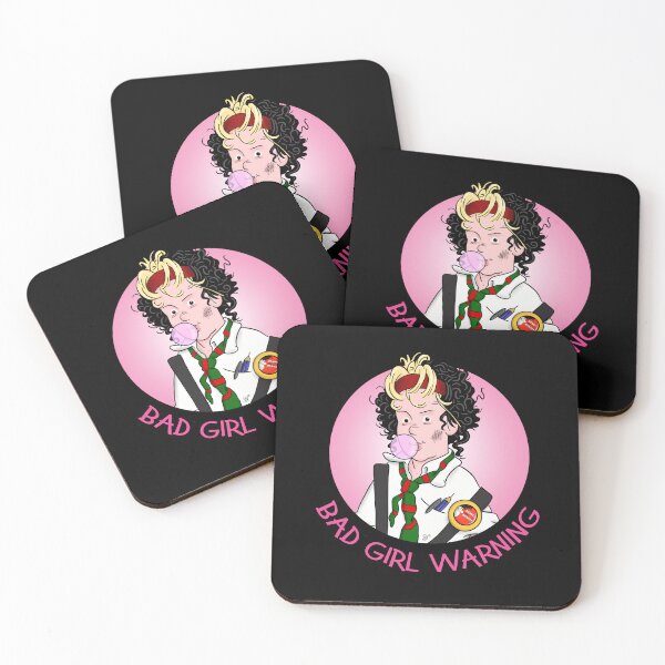 Item preview, Bad Girl Warning (fan art) designed and sold by Garry Vaux.