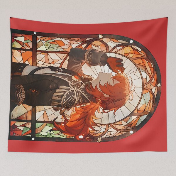 Item preview, Stained Glass Diluc designed and sold by SchellStation.