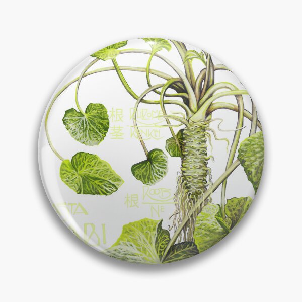 Item preview, Wasabi Botanical - Large White Text designed and sold by Shastawasabi.