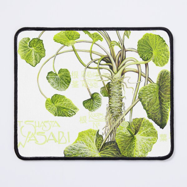 Item preview, Wasabi Botanical - Large White Text designed and sold by Shastawasabi.