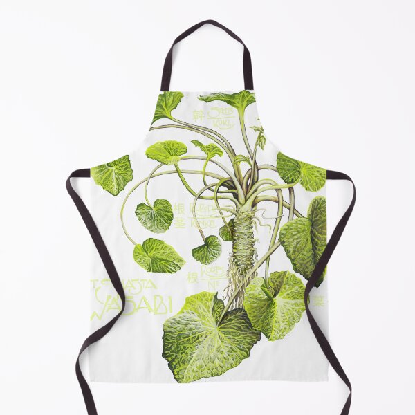 Item preview, Wasabi Botanical - Large White Text designed and sold by Shastawasabi.