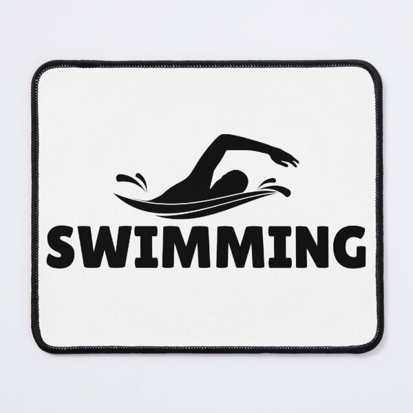 Item preview, SWIMMING (2) - BLACK designed and sold by ArtsyCity.