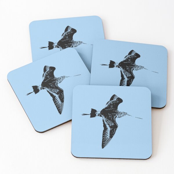Item preview, Black-tailed Godwit Black Design  designed and sold by designsasstultd.
