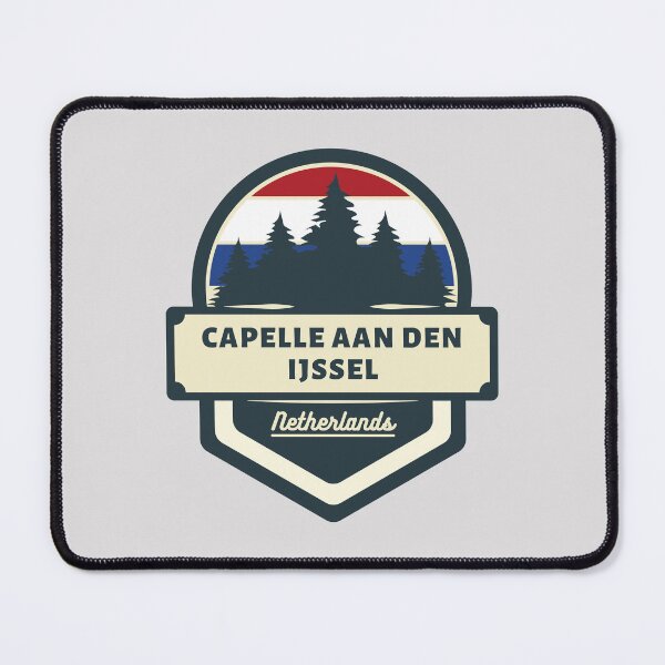 Item preview, Capelle aan den IJssel Netherlands Retro Vintage Badge designed and sold by World Designs.