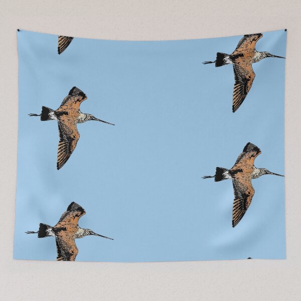 Item preview, Black-tailed Godwit Black Alternate Design  designed and sold by designsasstultd.