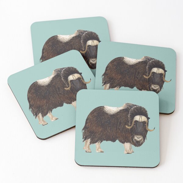 Item preview, MUSK OX-Ovibos moschatus designed and sold by BEATRIZ ABAITUA.