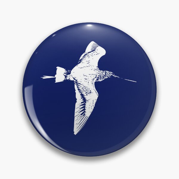 Item preview, Black-tailed Godwit White Design  designed and sold by designsasstultd.