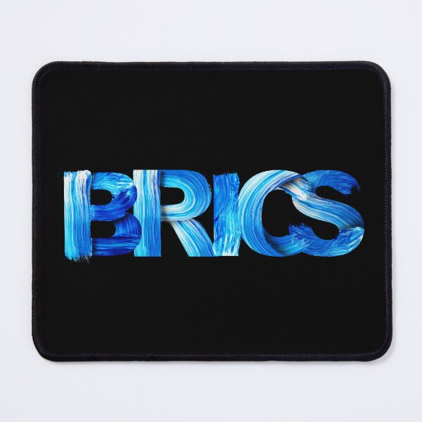 Item preview, A graffiti with the word BRICS. geopolitical economic group designed and sold by studio468.