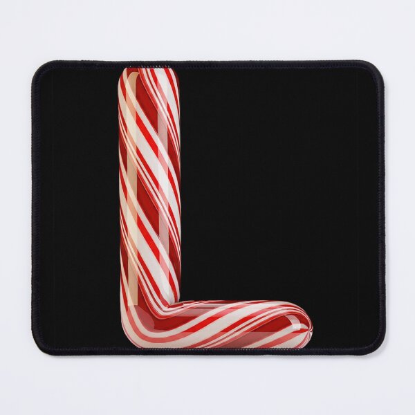 Item preview, CANDY CANE LETTER L designed and sold by ART-TYPE.