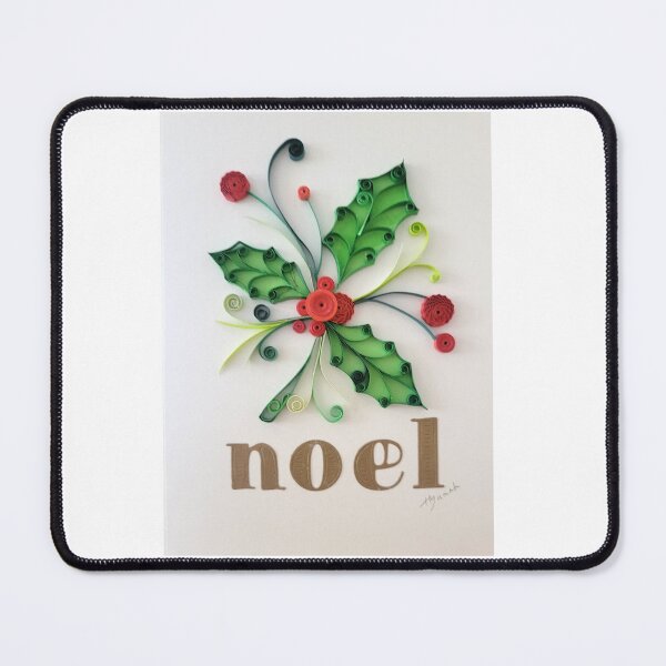 Artikelvorschau, Gedruckte Weihnachtskarte. Papierquilling-Kunst entworfen und verkauft von Sweetpaperdesignsol Hyunah Yi.