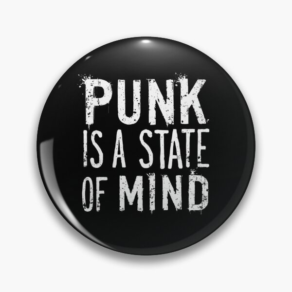 Item preview, Punk Is A State Of Mind – Monochrome Edition designed and sold by nbg2012.