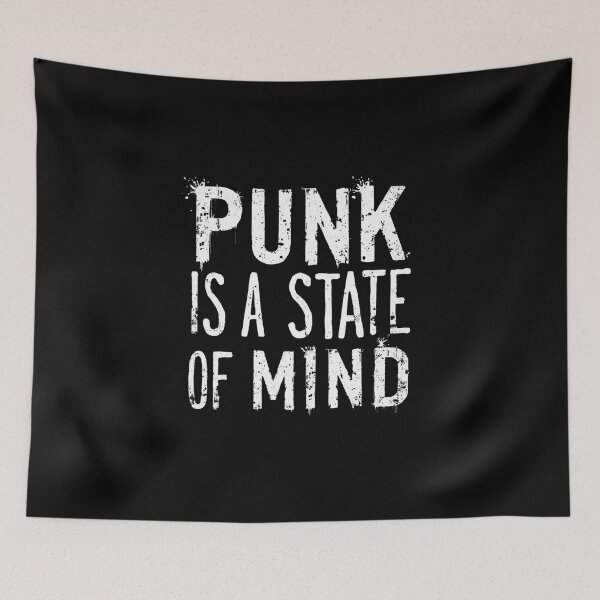 Item preview, Punk Is A State Of Mind – Monochrome Edition designed and sold by nbg2012.