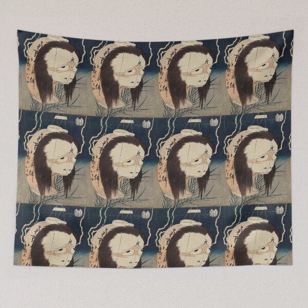 Item preview, Oiwa (Oiwa-san) - Katsushika Hokusai: The Lantern Ghost, Iwa designed and sold by EmeraldeaArt.