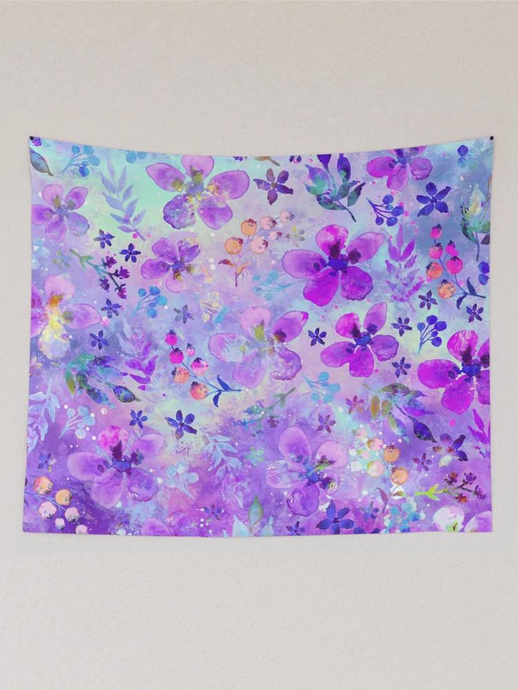 Thumbnail 2 of 3, Tapestry, Nature In Colors 5 designed and sold by Mandala Of Life.