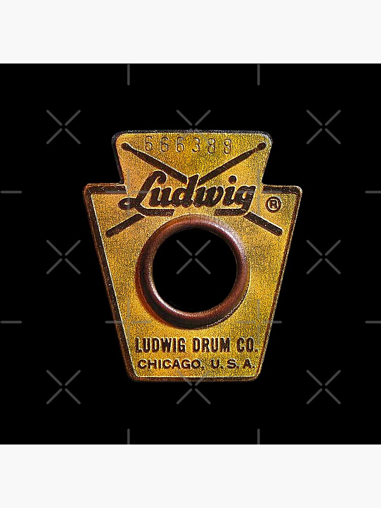 Ludwig drum badges hotsell