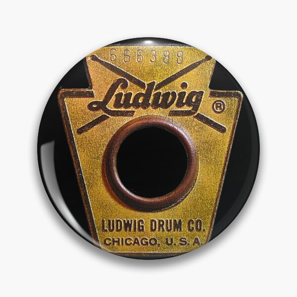 Item preview, Ludwig Badge Worn designed and sold by Alema Art.