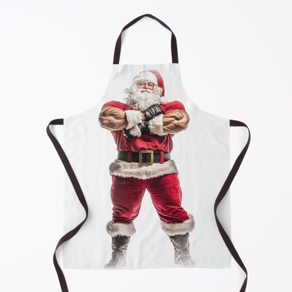 Item preview, Holiday Muscle Santa designed and sold by Anuka Ganchimeg.