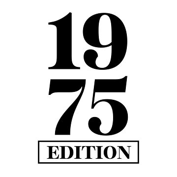 Artwork thumbnail, Limited 1975 Edition - 50th Birthday or Anniversary Celebration by highflycrafts