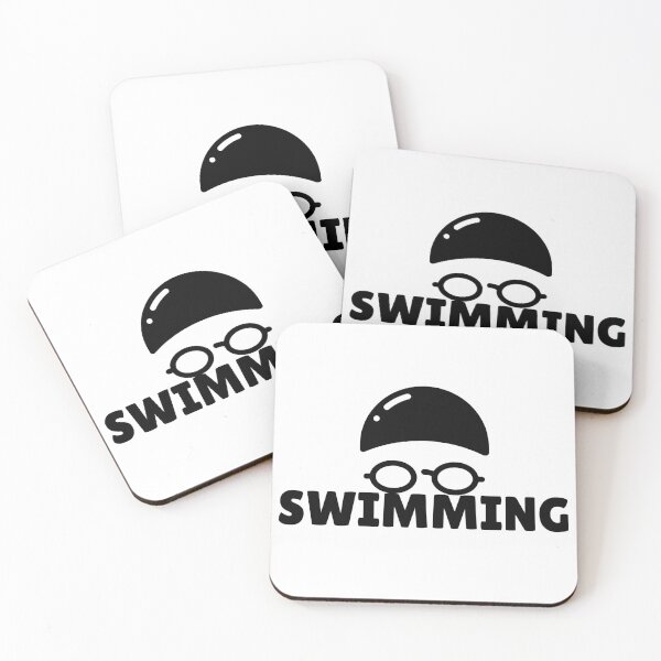 Item preview, SWIMMING (5) - BLACK designed and sold by ArtsyCity.