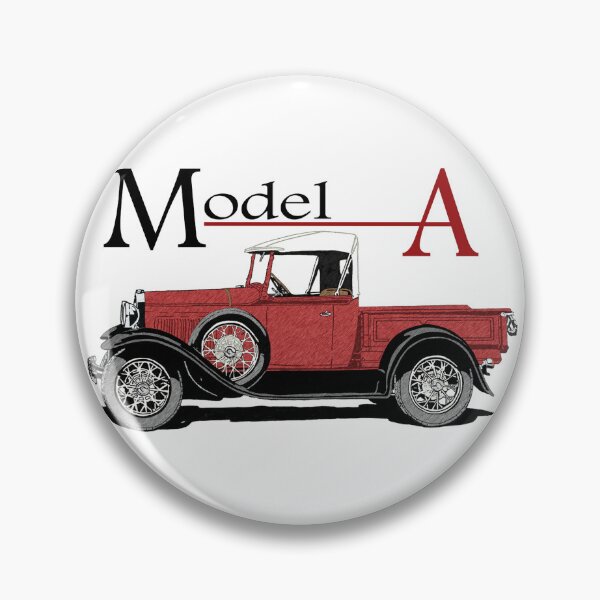 Item preview, Red Ford 1929 Model A pickup truck designed and sold by avenueart01.