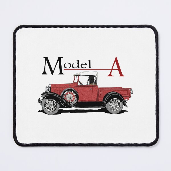 Item preview, Red Ford 1929 Model A pickup truck designed and sold by avenueart01.
