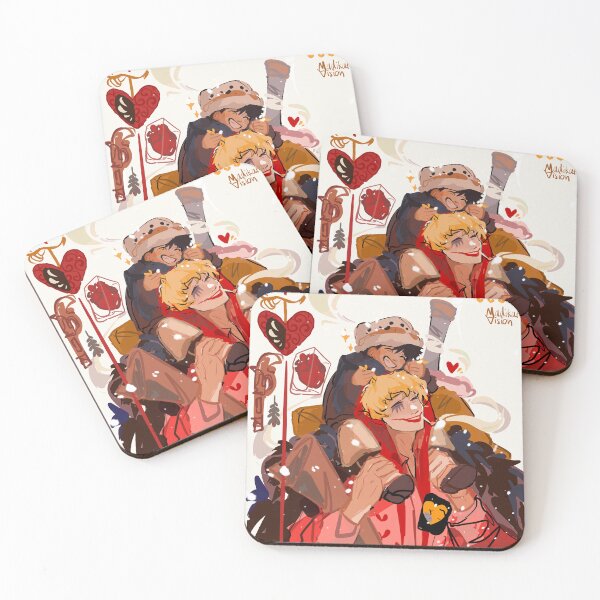 Item preview, Corazon and Law designed and sold by Madikats-Vision.