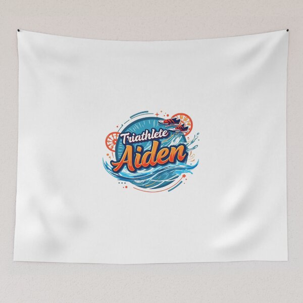 Item preview, Dynamic Triathlete Aiden - Swim, Bike, Run designed and sold by Triathlongram.