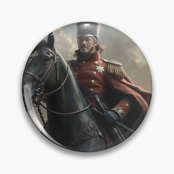 Item preview, Waterloo cavalry officer  designed and sold by OuttaZeBox.